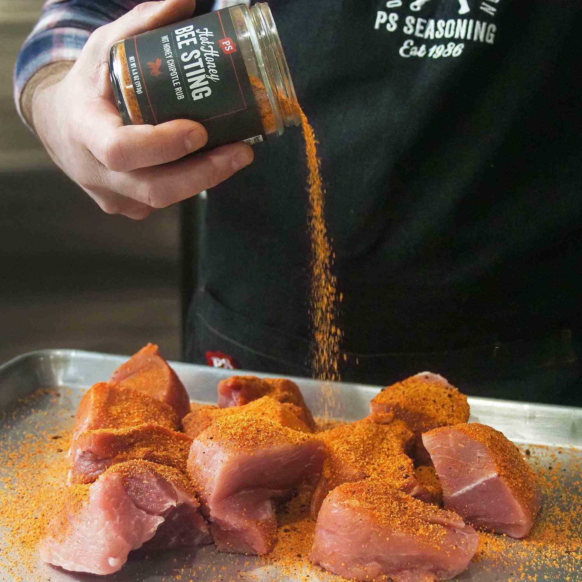 Bee Sting - Hot Honey Chipotle BBQ Rub - Image 3